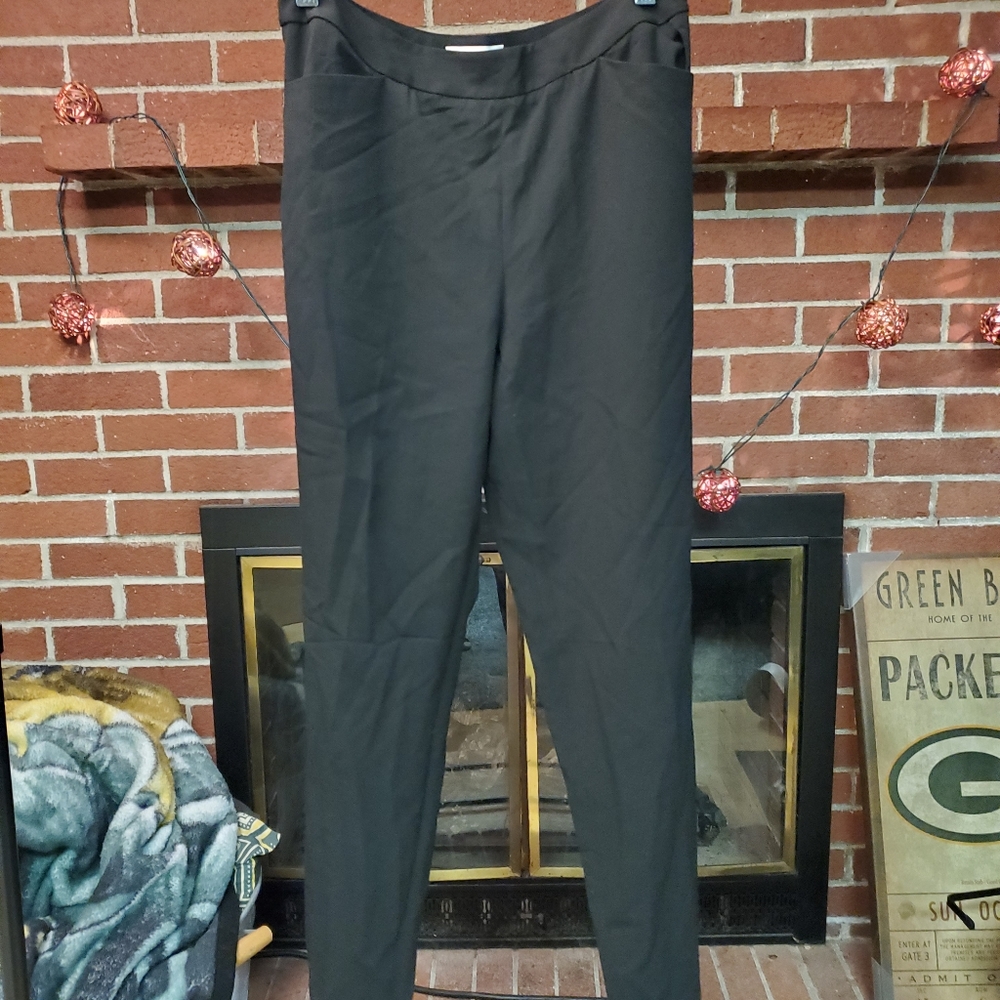 NWT Women's Talbots Black Stretch Pants Size 4